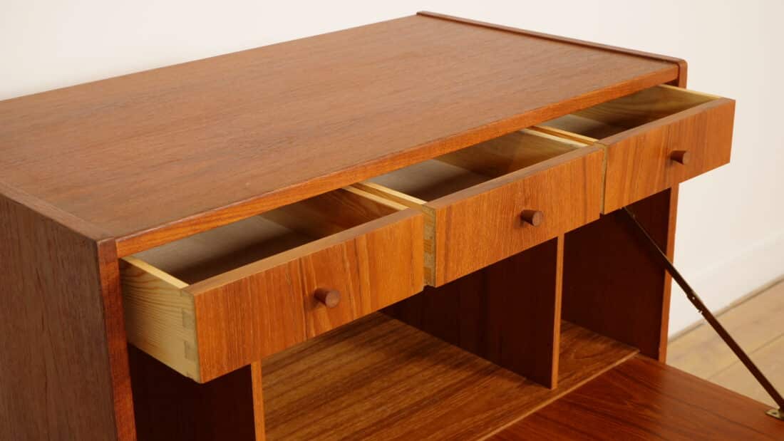Trp Post Container Data Trp Post Id 20458 Vintage Secretaire Danish Design Teak 76 Cm Trp Post Container