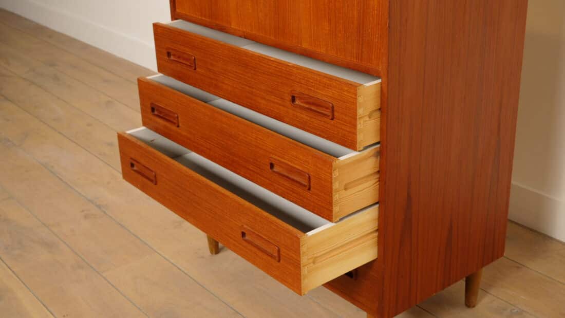 Trp Post Container Data Trp Post Id 20458 Vintage Secretaire Danish Design Teak 76 Cm Trp Post Container