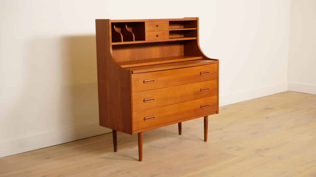 Trp Post Container Data Trp Post Id 20591 Vintage Secretaire Teak 100 Cm Trp Post Container