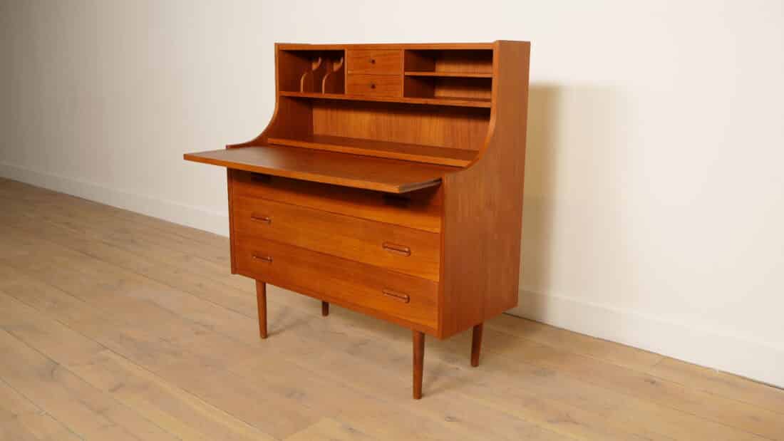 Trp Post Container Data Trp Post Id 20591 Vintage Secretaire Teak 100 Cm Trp Post Container