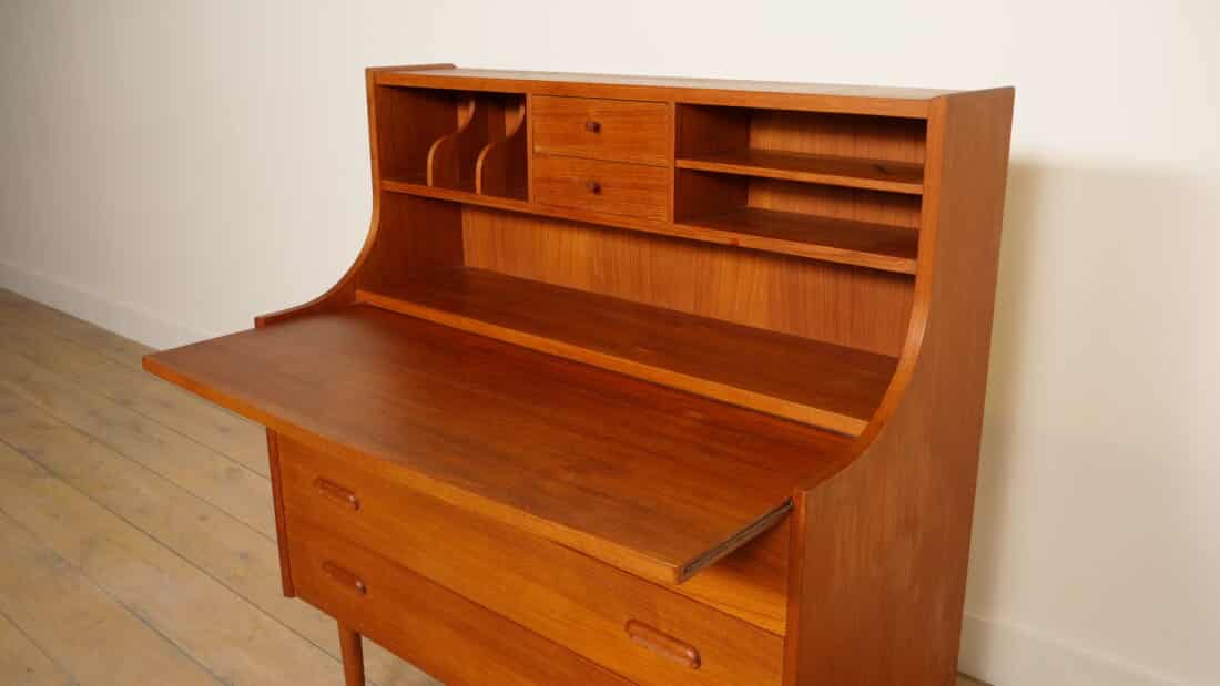 Trp Post Container Data Trp Post Id 20591 Vintage Secretaire Teak 100 Cm Trp Post Container