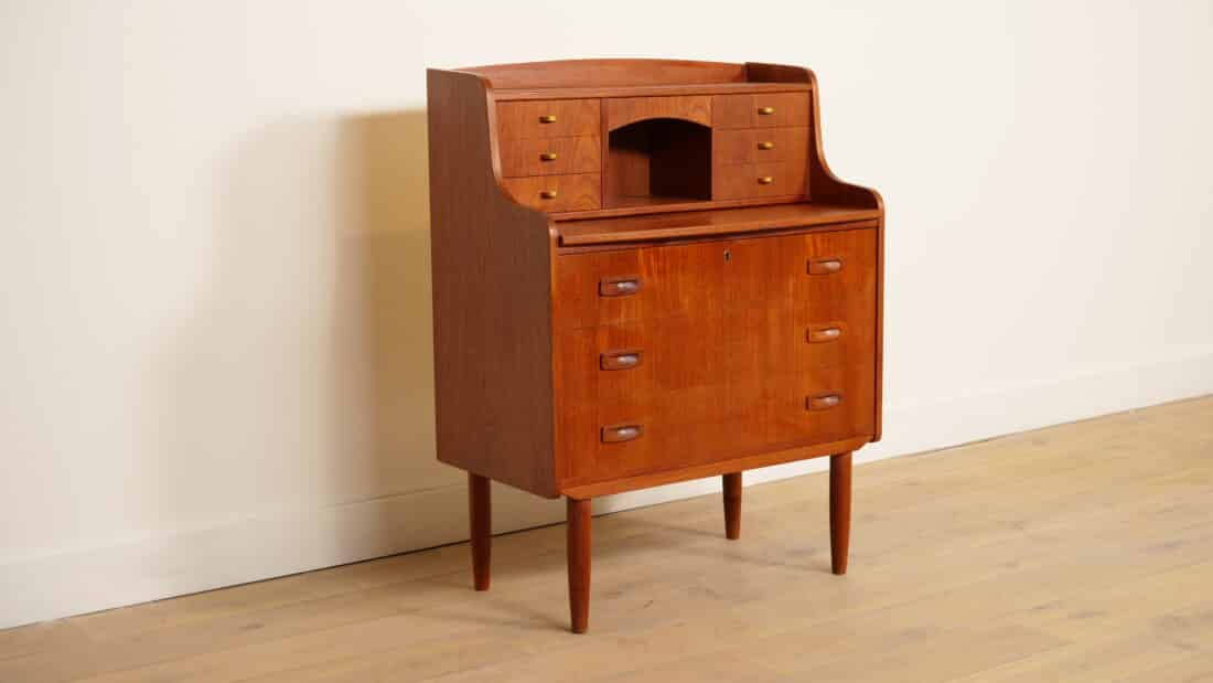 Trp Post Container Data Trp Post Id 20490 Vintage Secretaire Danish Teak With Mirror Trp Post Container