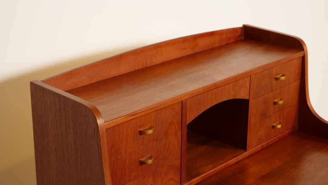 Trp Post Container Data Trp Post Id 20490 Vintage Secretaire Danish Teak With Mirror Trp Post Container