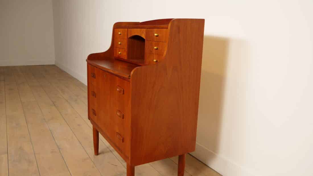 Trp Post Container Data Trp Post Id 20490 Vintage Secretaire Danish Teak With Mirror Trp Post Container