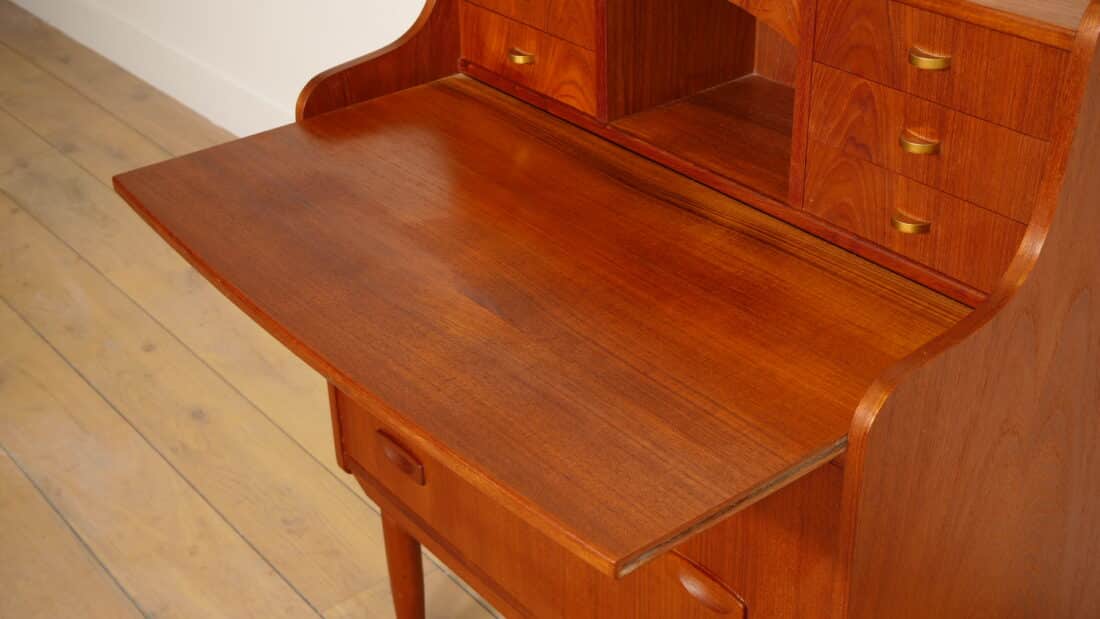 Trp Post Container Data Trp Post Id 20490 Vintage Secretaire Danish Teak With Mirror Trp Post Container