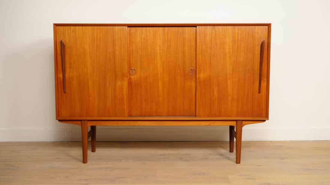 Trp Post Container Data Trp Post Id 20471 Vintage Highboard Sliding Doors Danish Design 169 Cm Trp Post Container