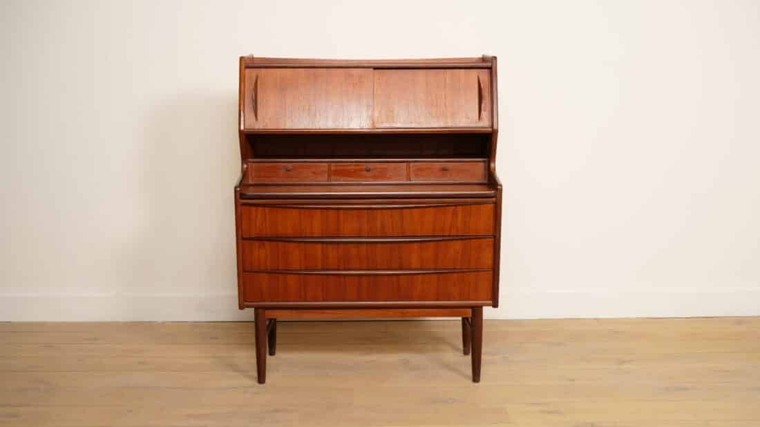 Trp Post Container Data Trp Post Id 20504 Vintage Secretaire Teak 93 Cm Trp Post Container