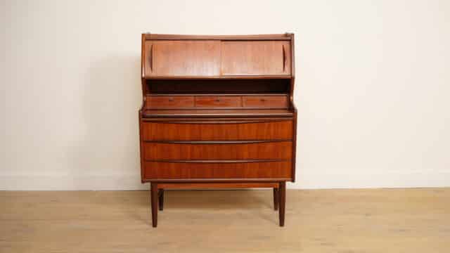 Vintage Secretaire Teak 93 cm