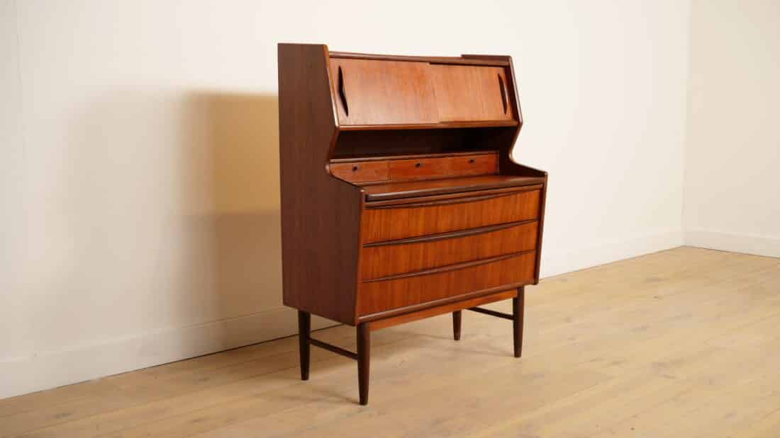 Trp Post Container Data Trp Post Id 20504 Vintage Secretaire Teak 93 Cm Trp Post Container