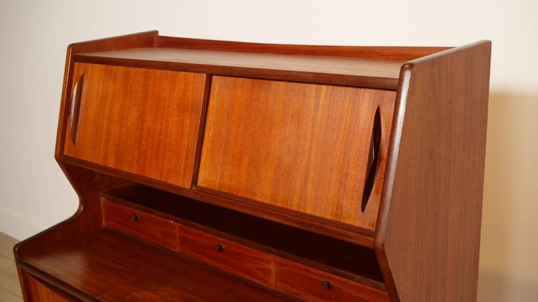 Trp Post Container Data Trp Post Id 20504 Vintage Secretaire Teak 93 Cm Trp Post Container