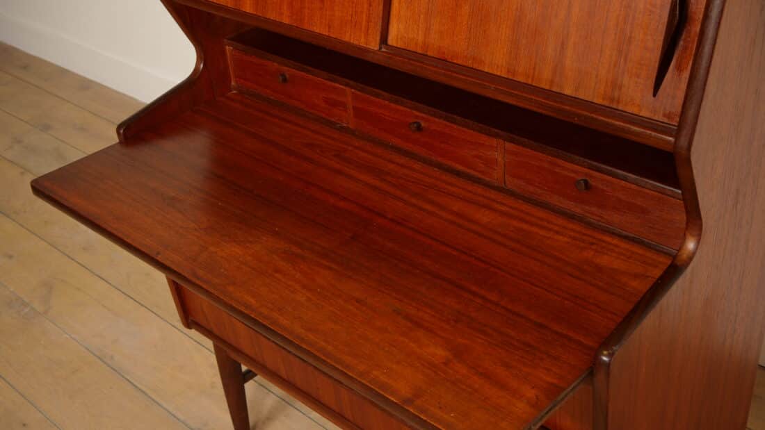 Trp Post Container Data Trp Post Id 20504 Vintage Secretaire Teak 93 Cm Trp Post Container