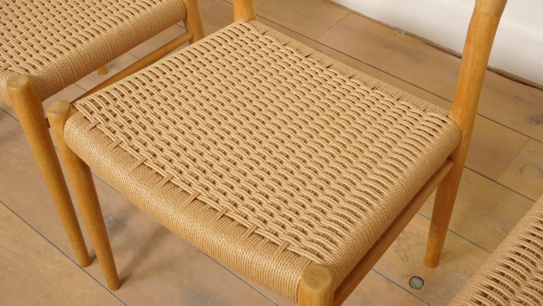 Trp Post Container Data Trp Post Id 20621 4 X Vintage Dining Chairs Niels Otto Mller Model 75 Oak Trp Post Container