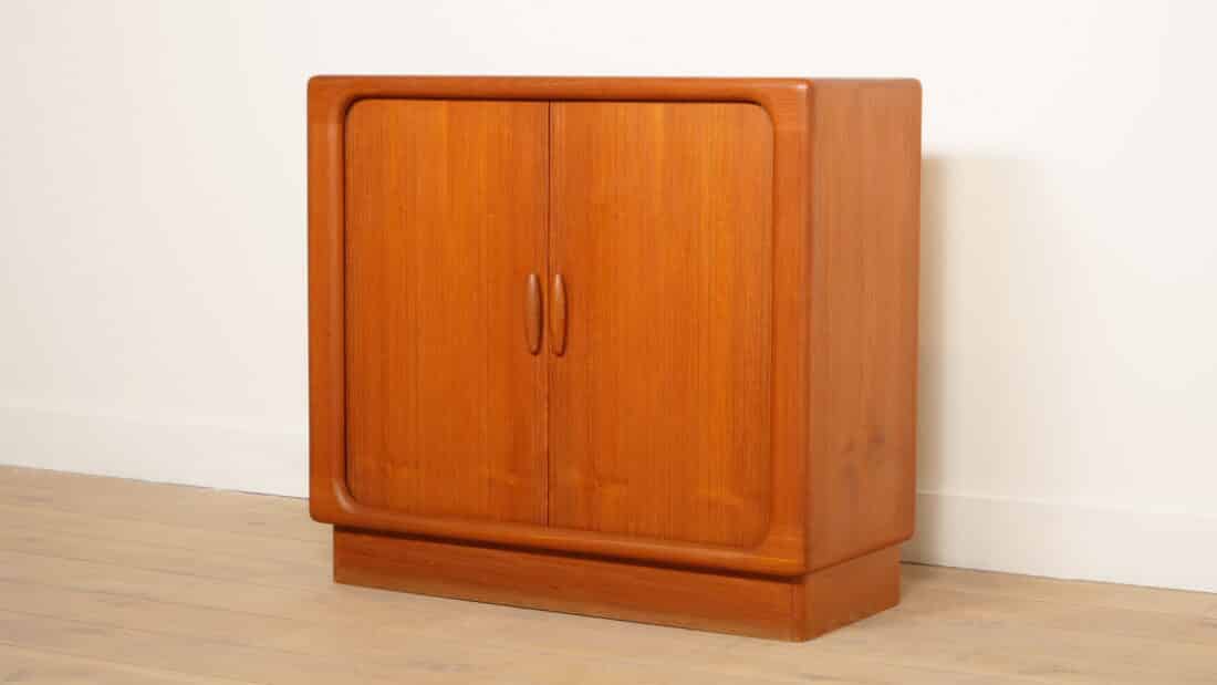 Vintage Schoenenkast Teak Dyrlund 1960s