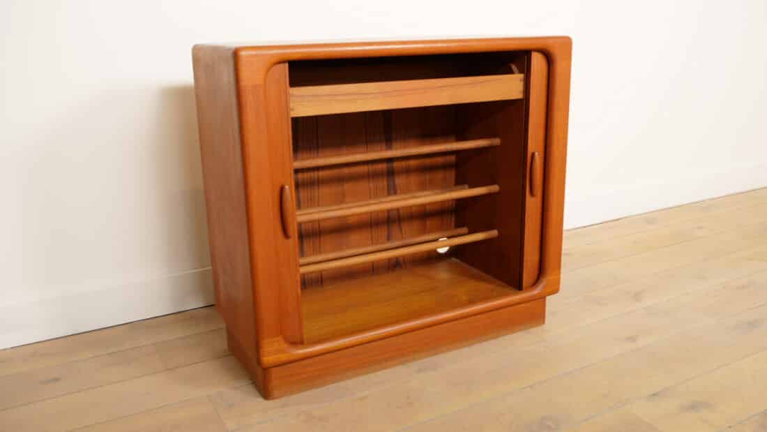 Vintage Schoenenkast Teak Dyrlund 1960s