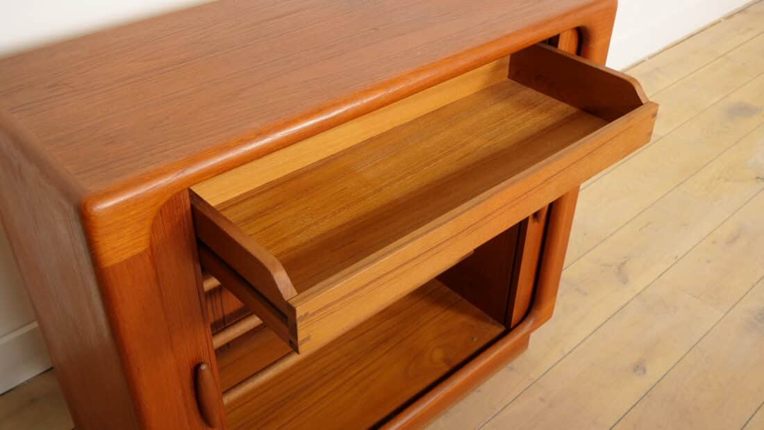 Vintage Schoenenkast Teak Dyrlund 1960s