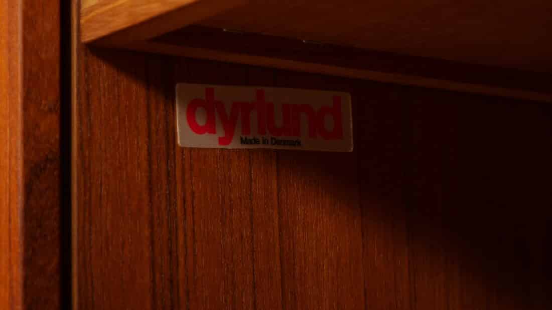 Vintage Schoenenkast Teak Dyrlund 1960s