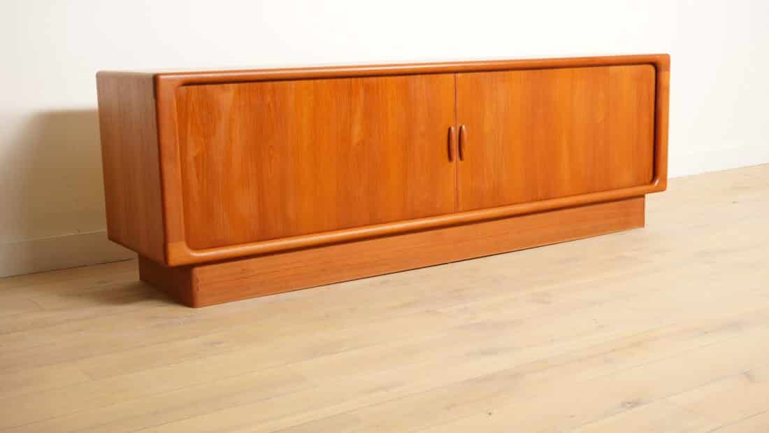 Trp Post Container Data Trp Post Id 20662 Vintage Sideboard 220 cm Dyrlund 1960s Tambour Doors Trp Post Container