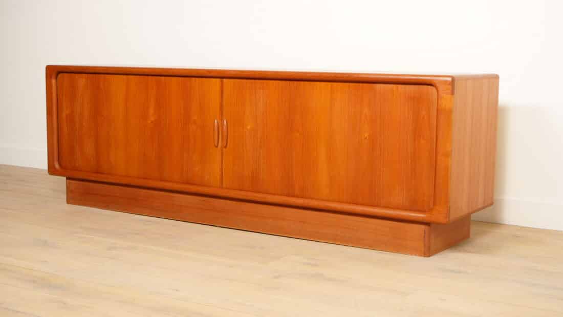 Trp Post Container Data Trp Post Id 20662 Vintage Sideboard 220 cm Dyrlund 1960s Tambour Doors Trp Post Container
