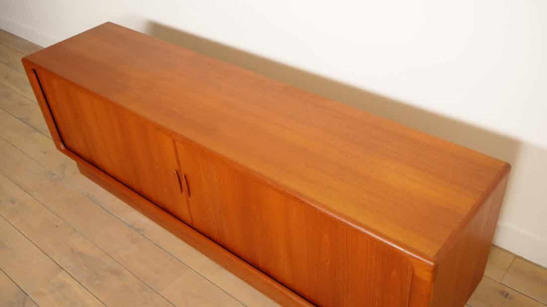 Trp Post Container Data Trp Post Id 20662 Vintage Sideboard 220 cm Dyrlund 1960s Tambour Doors Trp Post Container