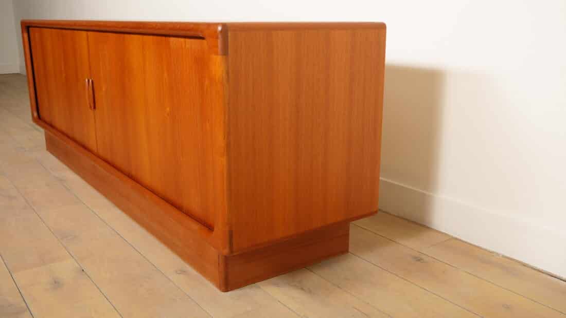 Trp Post Container Data Trp Post Id 20662 Vintage Sideboard 220 cm Dyrlund 1960s Tambour Doors Trp Post Container