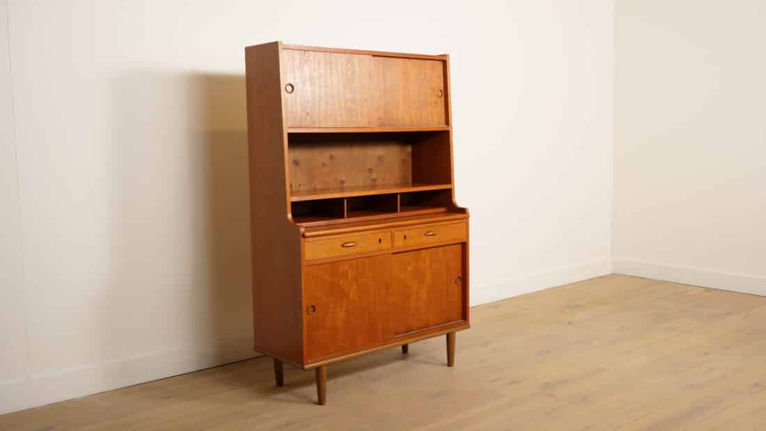 Trp Post Container Data Trp Post Id 20687 Vintage Secretaire Bookcase Teak Trp Post Container