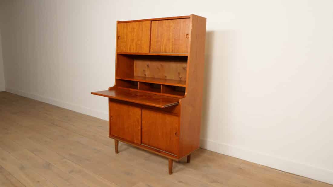 Trp Post Container Data Trp Post Id 20687 Vintage Secretaire Bookcase Teak Trp Post Container