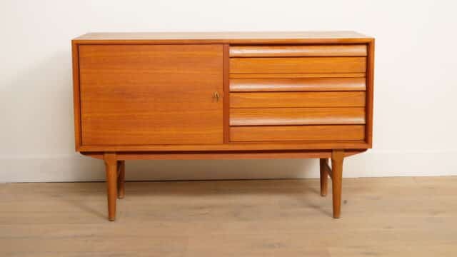 Vintage Dressoir Teak 120 Cm