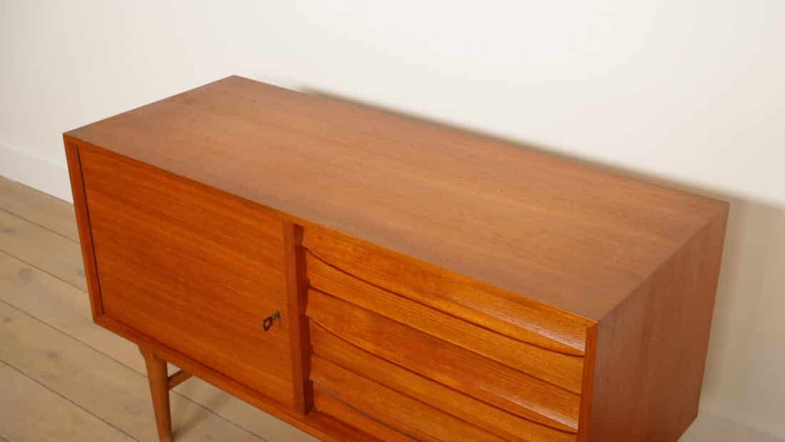 Vintage Dressoir Teak 120 Cm