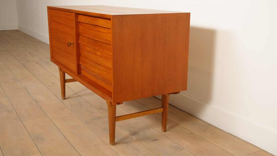 Vintage Dressoir Teak 120 Cm