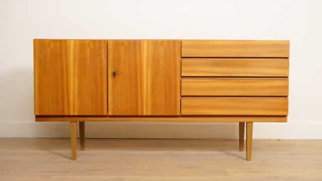 Vintage Dressoir Strak Ontwerp 159 Cm