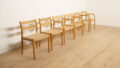 6 x Eetkamerstoelen | Niels Otto Møller | Model 84 & 67 | Eiken | Gerestaureerd