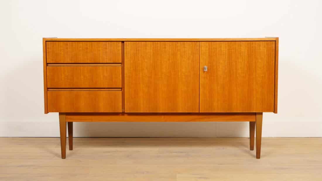 Vintage Dressoir Tv Meubel Strak Ontwerp 148 Cm