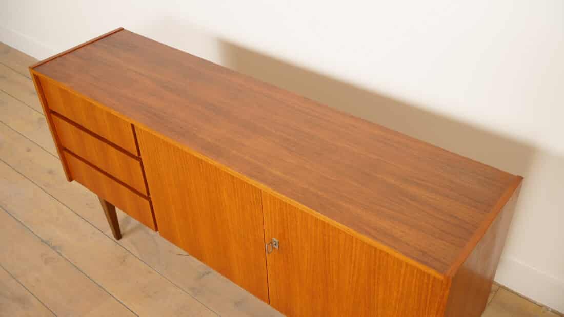 Vintage Dressoir Tv Meubel Strak Ontwerp 148 Cm