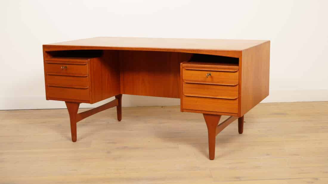 Vintage Bureau Deens Design Teak Valdemar Mortensen