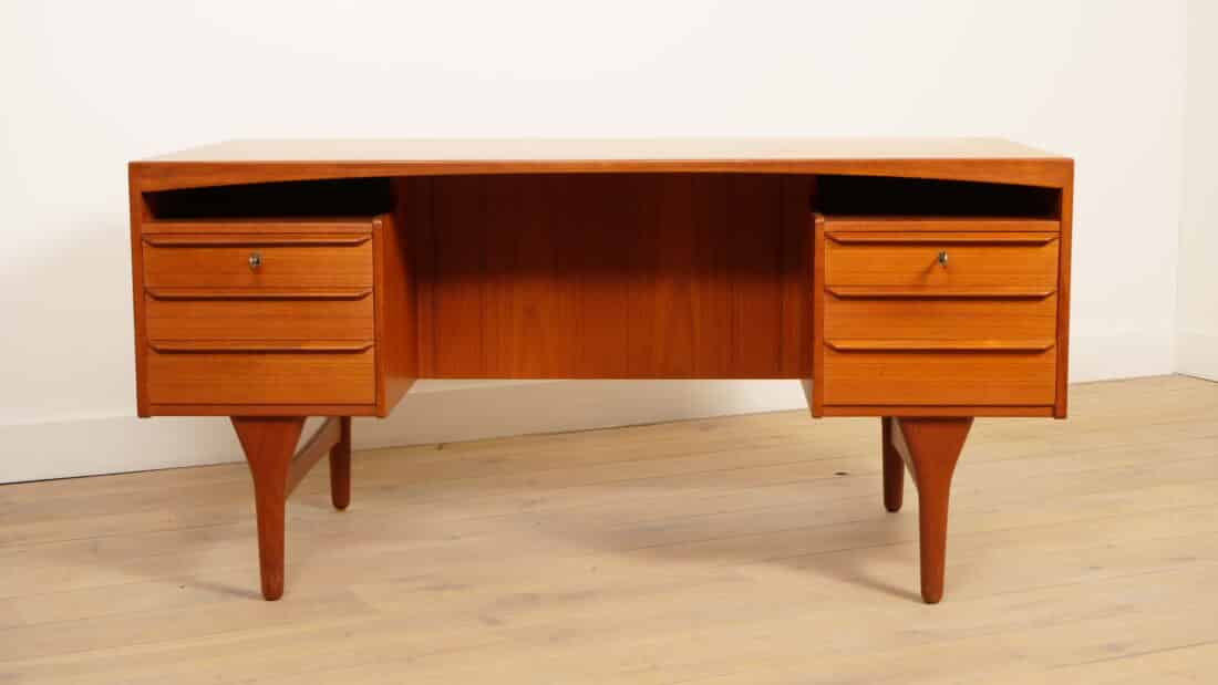 Vintage Bureau Deens Design Teak Valdemar Mortensen