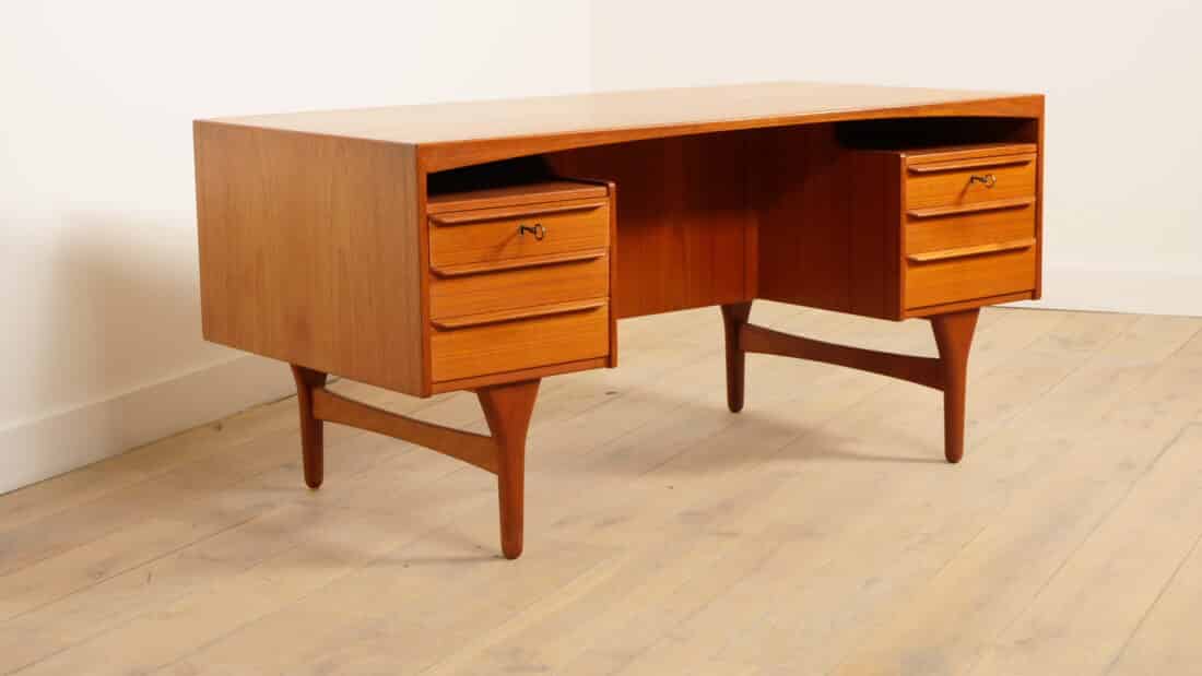 Vintage Bureau Deens Design Teak Valdemar Mortensen