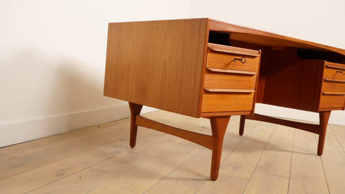 Vintage Bureau Deens Design Teak Valdemar Mortensen
