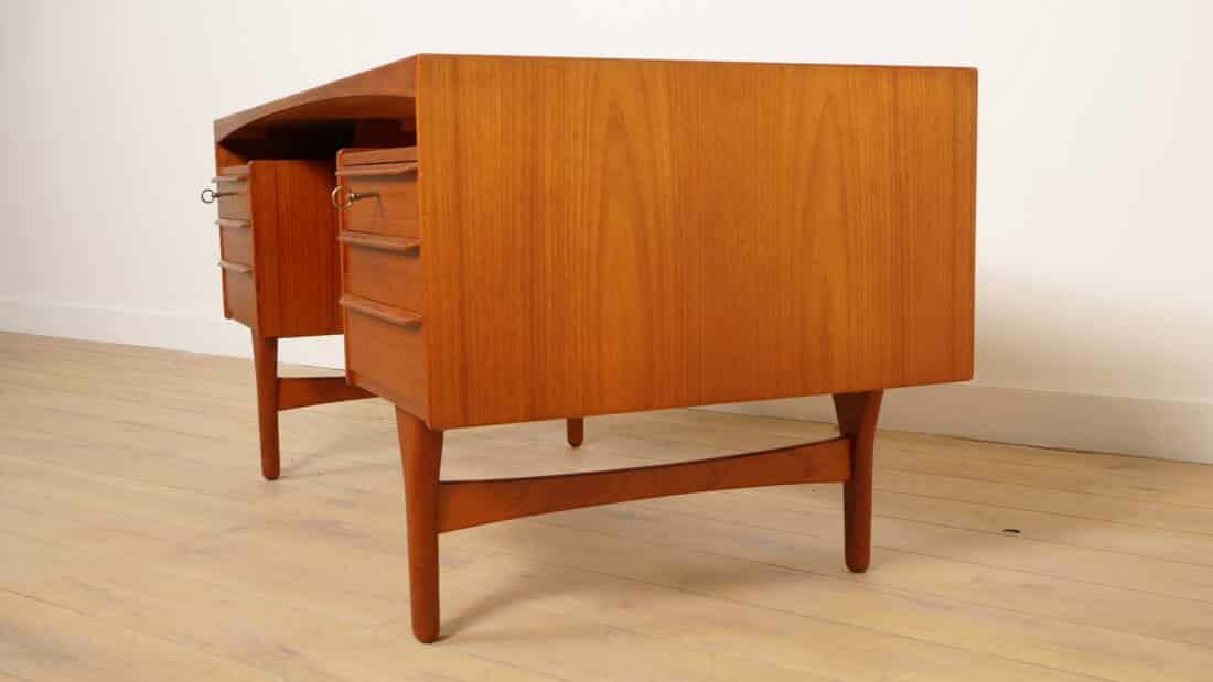 Vintage Bureau Deens Design Teak Valdemar Mortensen
