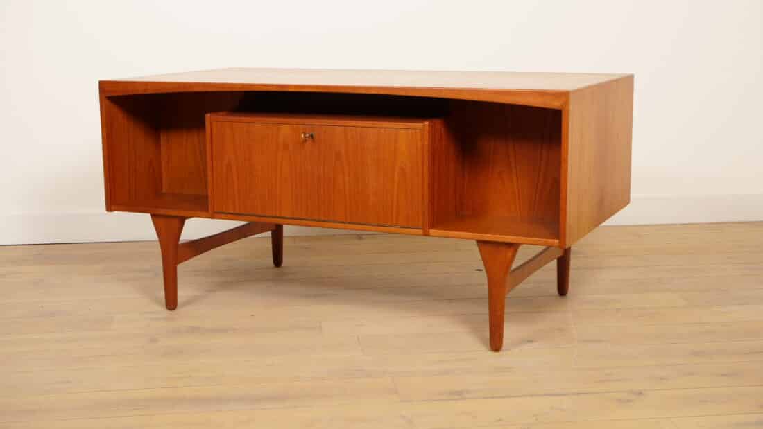 Vintage Bureau Deens Design Teak Valdemar Mortensen