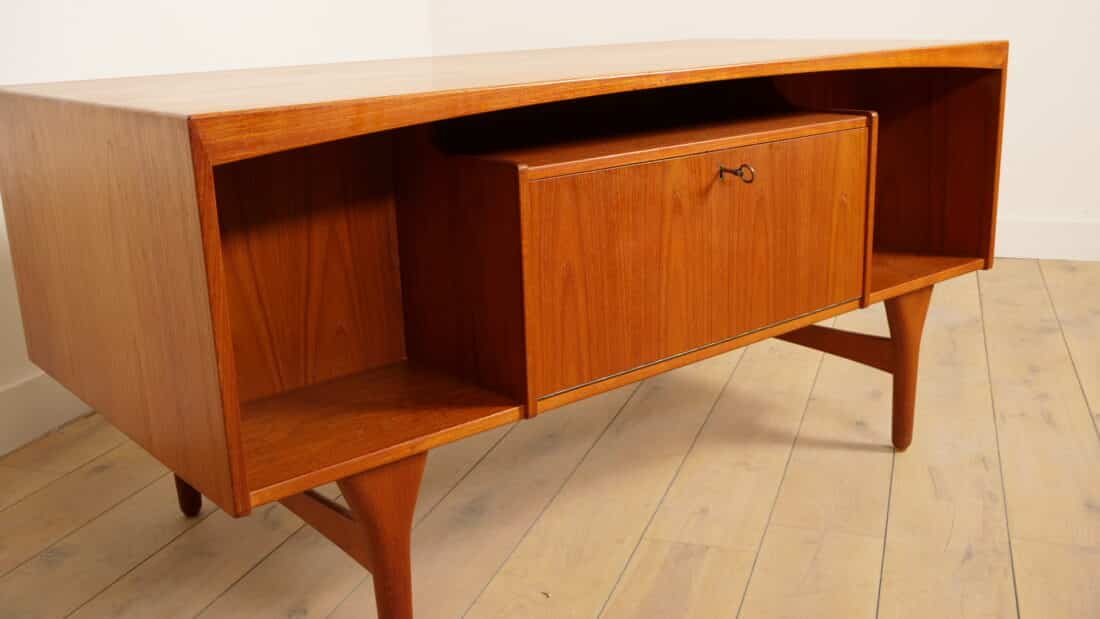 Vintage Bureau Deens Design Teak Valdemar Mortensen