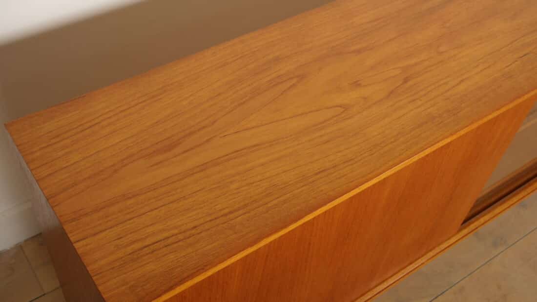 Vintage Dressoir Japandi Glazen Schuifdeur Tv Meubel 220 Cm