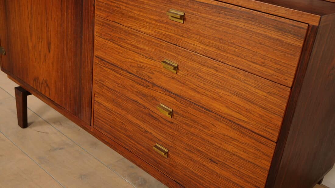 Vintage Buffetkast Peter Lvig Nielsen Boekenkast Palissander