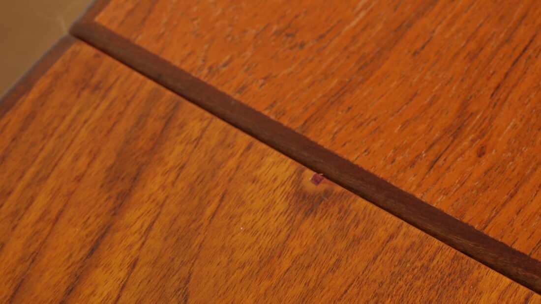 Vintage Eettafel Uitschuifbaar Teak Bootmodel