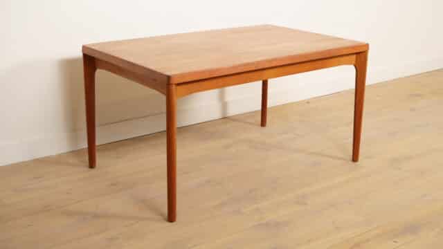 Vintage Eettafel Uitschuifbaar Deens Design Teak