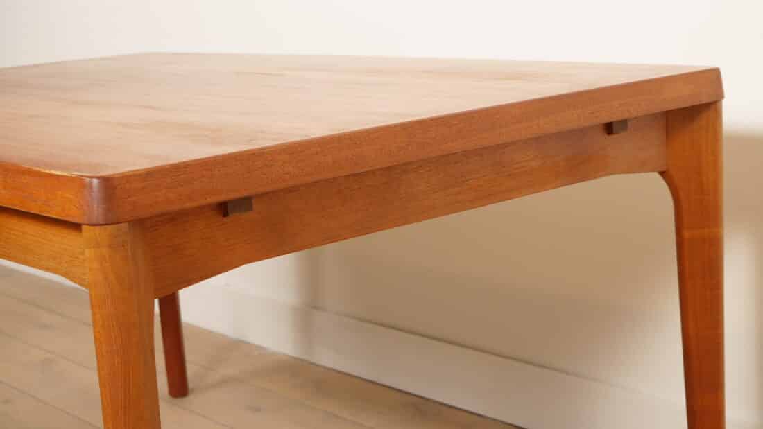Vintage Eettafel Uitschuifbaar Deens Design Teak