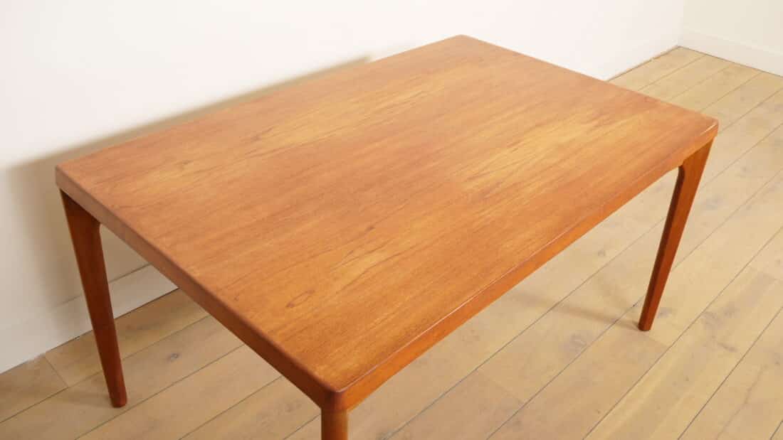 Vintage Eettafel Uitschuifbaar Deens Design Teak