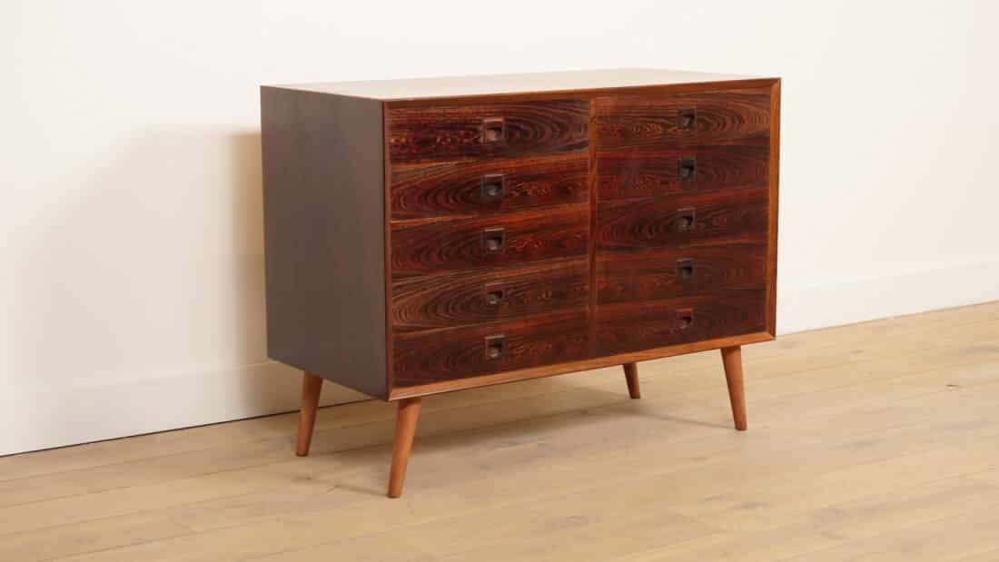 Vintage Dressoir Palissander Ladekast Deens Design