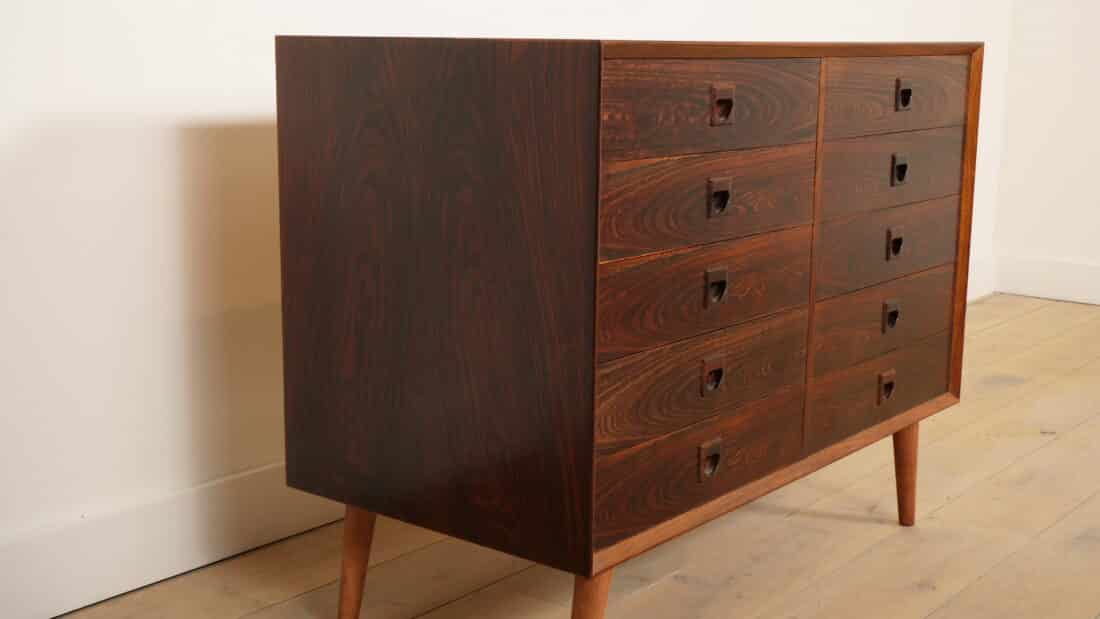 Vintage Dressoir Palissander Ladekast Deens Design
