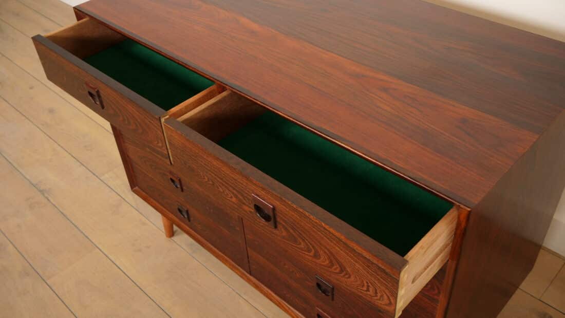 Vintage Dressoir Palissander Ladekast Deens Design