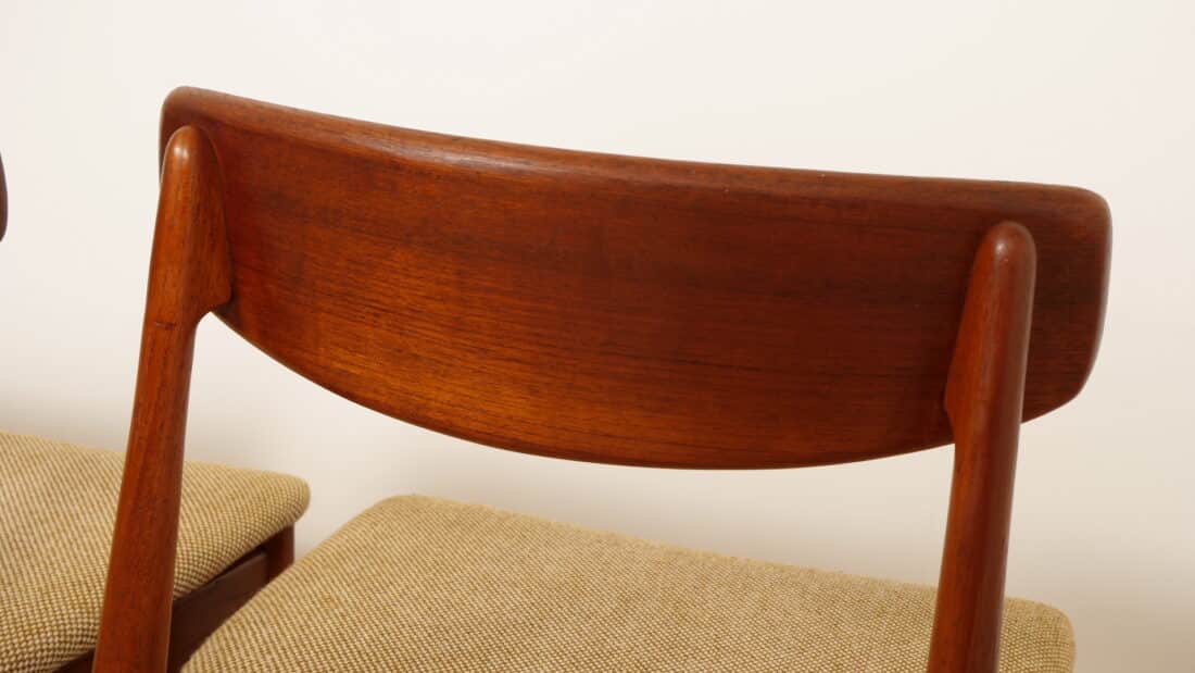 Set Van 4 Eetkamerstoelen Casala Teak